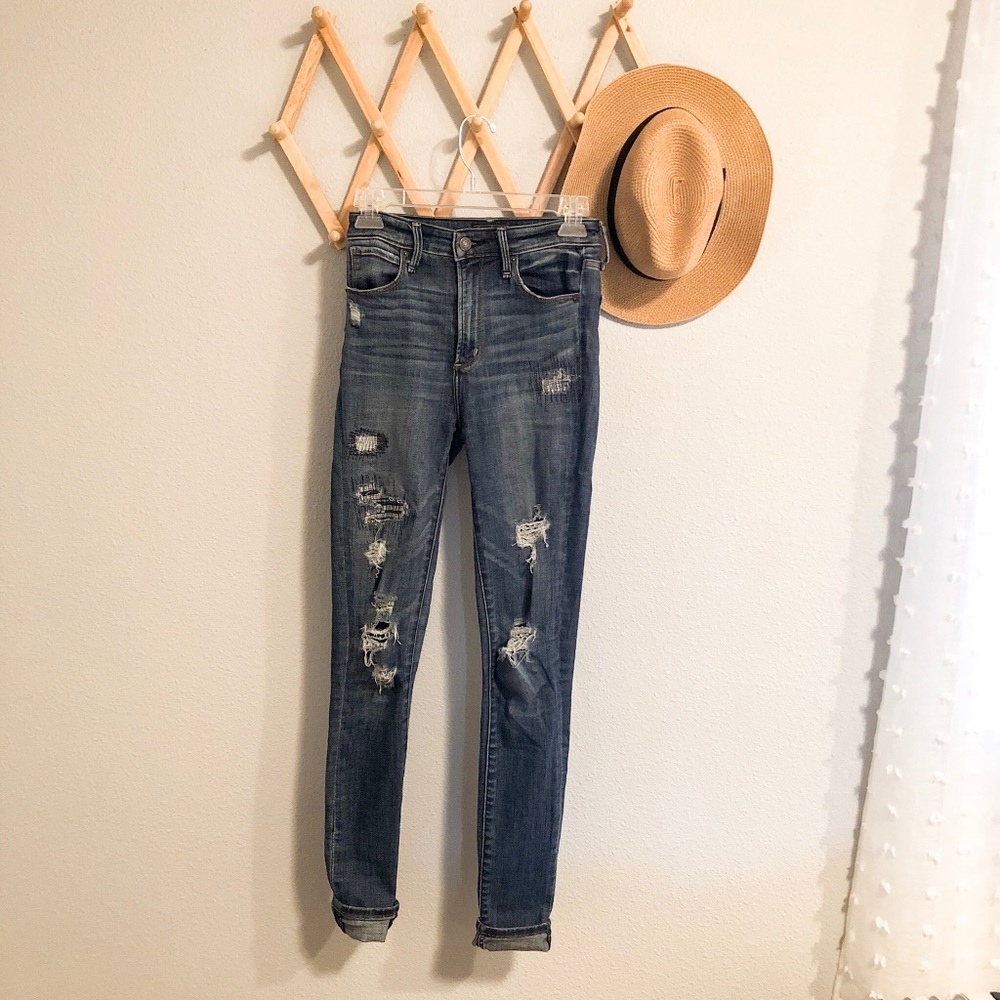 Abercrombie and Fitch Ripped Jeans